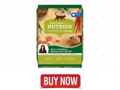 Rachael Ray Nutrish Super Premium Dry Cat Food with Real Meat & Brown Rice
